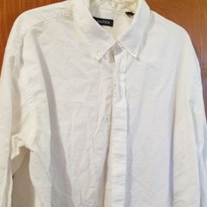 White nautica shirt